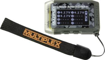 Multiplex Lithium Battery Checker kontrola batérie Zásuvný systém: Graupner / JR, Vyvažovač JST EH
