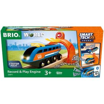 Brio World 33971 SMART TECH SOUND Nahrávacia lokomotíva (7312350339710)