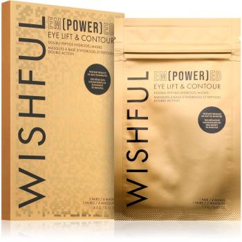 Wishful Empowered Eye Lift & Contour Masks silikónové vankúšiky pod oči proti tmavým kruhom 3x2 ks