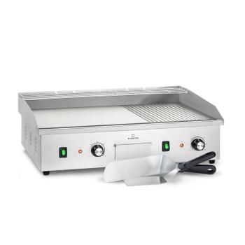 Klarstein Grillmeile 4400, elektrický gril, Plancha, 2x2200W, grilovacia doska z nerezovej ocele