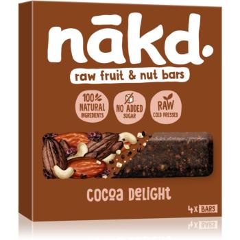 nākd. Cocoa Delight ovocná tyčinka s kakaom 4x35 g