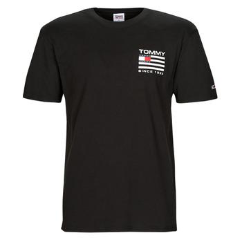 Tommy Jeans  Tričká s krátkym rukávom TJM CLSC RWB BACK LOGO TEE  Čierna