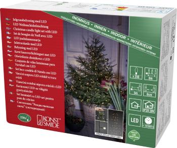 Konstsmide 6369-820 LED svetelný plášť na vianočný stromček vnútorné cez napájací zdroj do zásuvky Počet žiaroviek 250 L