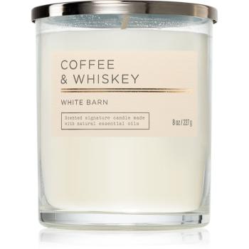 Bath & Body Works Coffee & Whiskey vonná sviečka 227 g