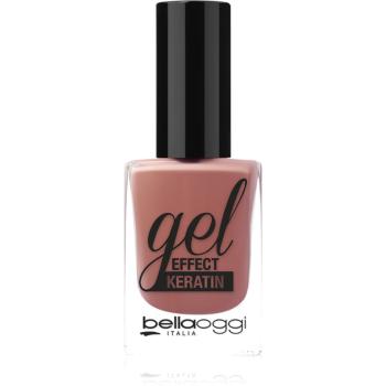 bellaoggi Gel Effect Keratin Nail Polish lak na nechty odtieň Nude Petal 10 ml