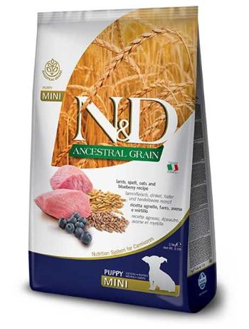 Farmina N&D dog AG puppy mini, lamb, spelt, oats & blueberry 7kg