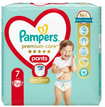 Pampers Premium Pants 7 27ks (17+kg)