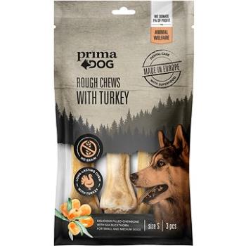 PrimaDog plnené žuvacie kosti morka-Rakytník S 10 cm 105 g (6430076894281)