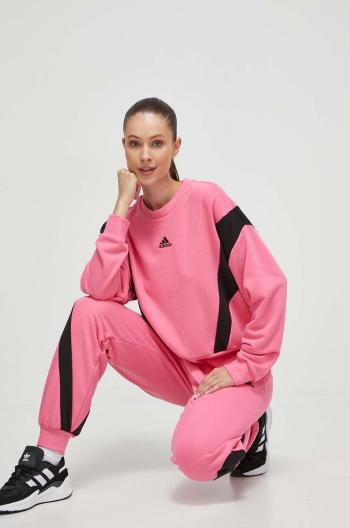 Tepláková súprava adidas dámska, ružová farba