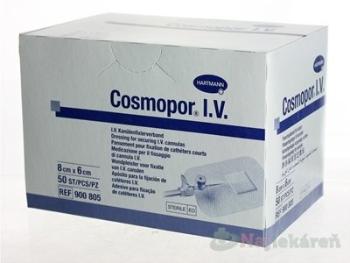 Cosmopor I.V. sterilný 6x8cm 50 ks