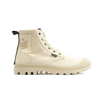 Palladium  Pampa hi army  Čižmy Béžová