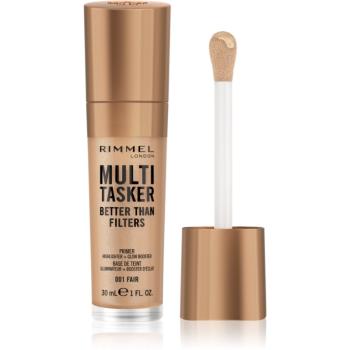 Rimmel Multi-Tasker Better Than Filters rozjasňujúca podkladová báza pre zjednotenie farebného tónu pleti odtieň 001 Fair 30 ml