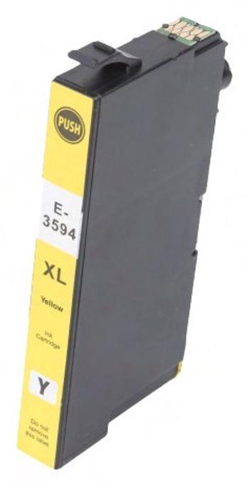 EPSON T3594-XL (C13T35944010) - kompatibilná cartridge, žltá, 25ml