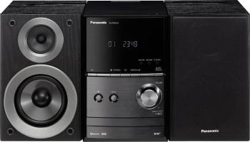 Panasonic SC-PM602EG-K stereo systém Bluetooth, DAB+, CD, UKW, USB,  2 x 20 W čierna