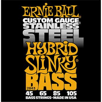 Ernie Ball Hybrid Slinky Stainless Steel Electric Bass Strings