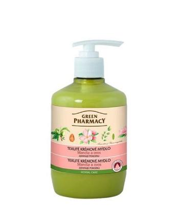 Green Pharmacy Tekuté krémové mydlo - zjemňuje pokožku - mandle a ovos 460ml