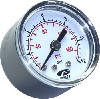 Aerotec manometer 9052092  Pripojenie (manometer): zadná strana  Vonkajší závit 1/8" 1 ks
