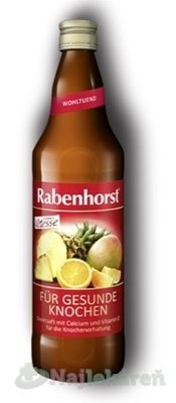 Rabenhorst VITESSE PRE ZDRAVÉ KOSTI ovocná šťava s kalciom a vitamínom D3 750 ml