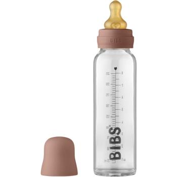 BIBS Baby Glass Bottle 225 ml dojčenská fľaša Woodchuck 225 ml