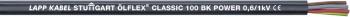 LAPP ÖLFLEX® CLASSIC 100 BK POWER riadiaci kábel 4 G 2.50 mm² čierna 1120470-1000 1000 m