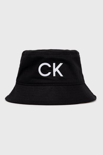 Klobúk Calvin Klein čierna farba
