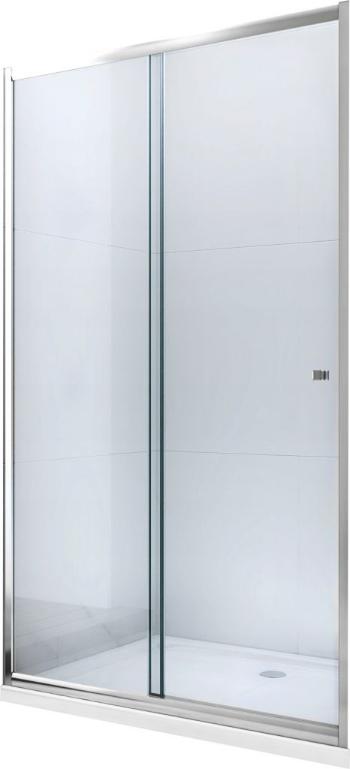 MEXEN - Apia posuvné sprchové dvere 120 cm, transparent, chróm 845-120-000-01-00