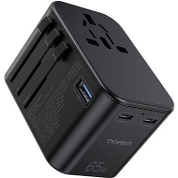 ChoeTech PD 65 W 2C+A Travel Travel Wall Charger (PD5009)