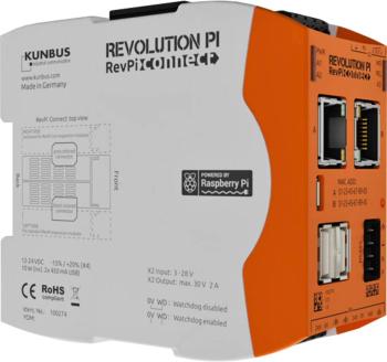 Kunbus RevPi Connect+ 16GB PR100303 PLC rozširujúci modul 24 V