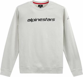 Alpinestars Linear Crew Fleece Silver/Black XL Mikina