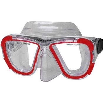 Calter Potápačská maska Senior 238P, červená (4891223086799)
