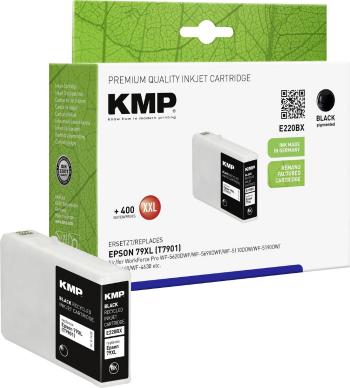 KMP Ink náhradný Epson 79XL, T7901 kompatibilná  čierna E220BX 1628,4001