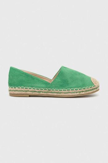 Espadrilky Answear Lab zelená farba