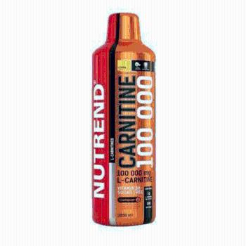 Carnitine 100000 1000 ml - Nutrend, príchuť pomaranč