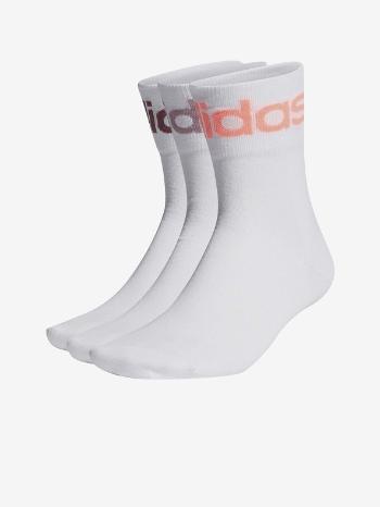 adidas Originals Ponožky 3 páry Biela