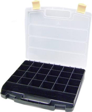 VISO  kufrík na súčiastky, (d x š x v) 340 x 230 x 55 mm, Priehradiek: 24, pevné rozčlenenie, 1 ks
