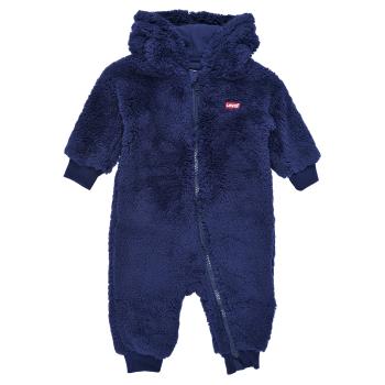 Levis  LVN BEAR SHERPA COVERALL  Módne overaly Modrá