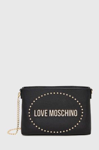 Kabelka Love Moschino čierna farba