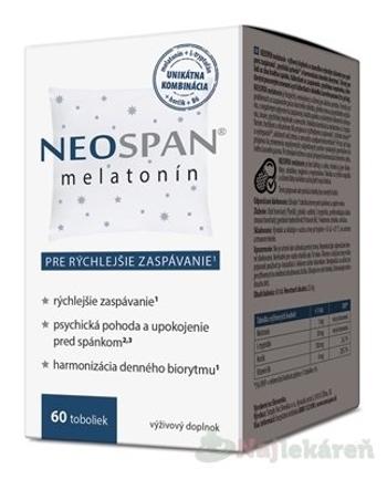 NEOSPAN melatonín 60 ks