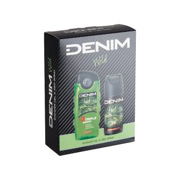 DENIM GIFT SET WILD SHOWER GEL 250 ML+DEO 150 ML