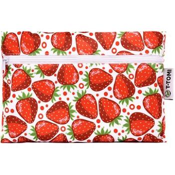 T-TOMI nepremokavé vrecko Strawberries, 21 × 15 cm (8594166548619)