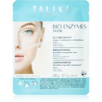 Talika Bio Enzymes Mask Brightening rozjasňujúca plátienková maska 20 g