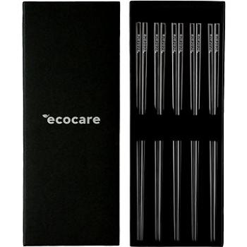 ECOCARE Kovové Sushi paličky Box Black 10 ks (0750122452194)