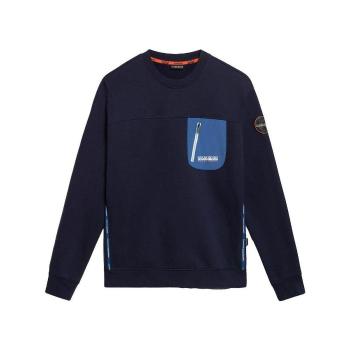 Napapijri  B Huron C Sweatshirt Navy Blue  Mikiny Modrá