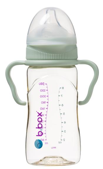 B. box Držiaky na dojčenské fľaše zelené 2 ks