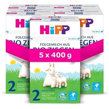 HiPP 2 BIO kozie mlieko 5×  400 g (4062300417359)