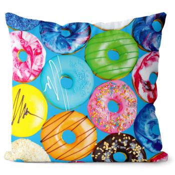 Vankúš Donuts (Veľkosť: 55 x 55 cm)