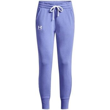 Under Armour  Nohavice Rival Fleece  Modrá