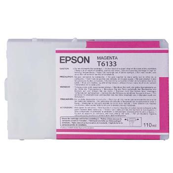 EPSON T6133 (C13T613300) - originálna cartridge, purpurová, 110ml