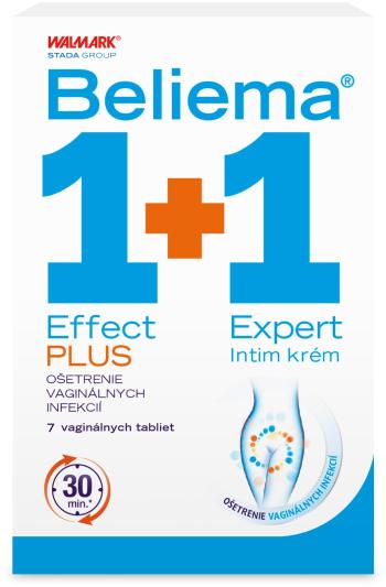 Beliema Effect PLUS 7 vaginálních tabliet + Expert Intim krém 30 ml