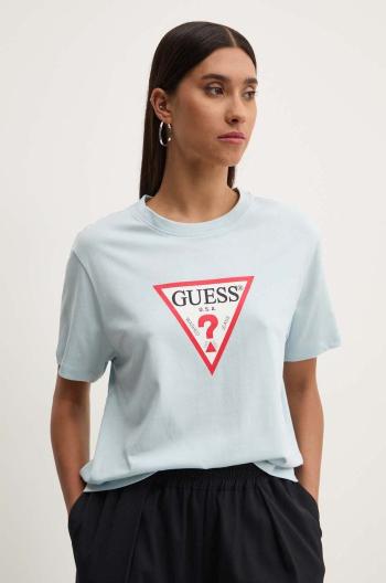 Bavlnené tričko Guess Jeans dámske, W4YI73 K8HM0